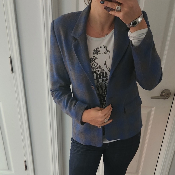 GAP WOOL BLAZER 💜 - Picture 7 of 7